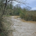 Le Pont de l Abbaye inondation de janvier 2025