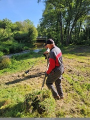 Le Pont de l Abbaye les adherents au travail
