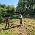Le Pont de l Abbaye les adherents au travail 02